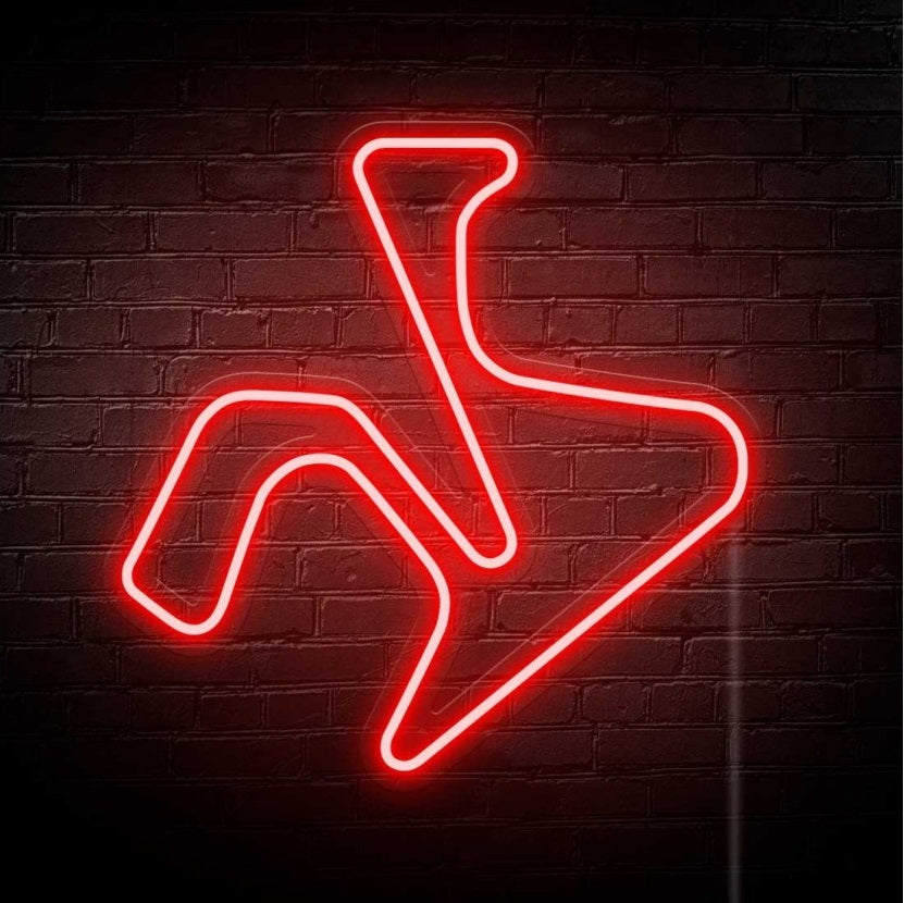 "Circuit de Jerez" Enseigne Lumineuse en Néon, Décoration