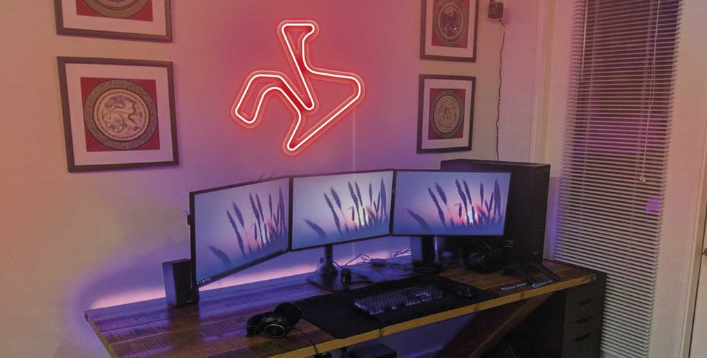 "Circuit de Jerez" Enseigne Lumineuse en Néon, Décoration