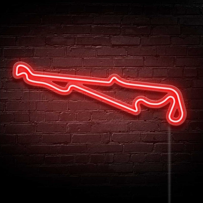 "Circuit Paul Ricard" Enseigne Lumineuse en Néon, Décoration