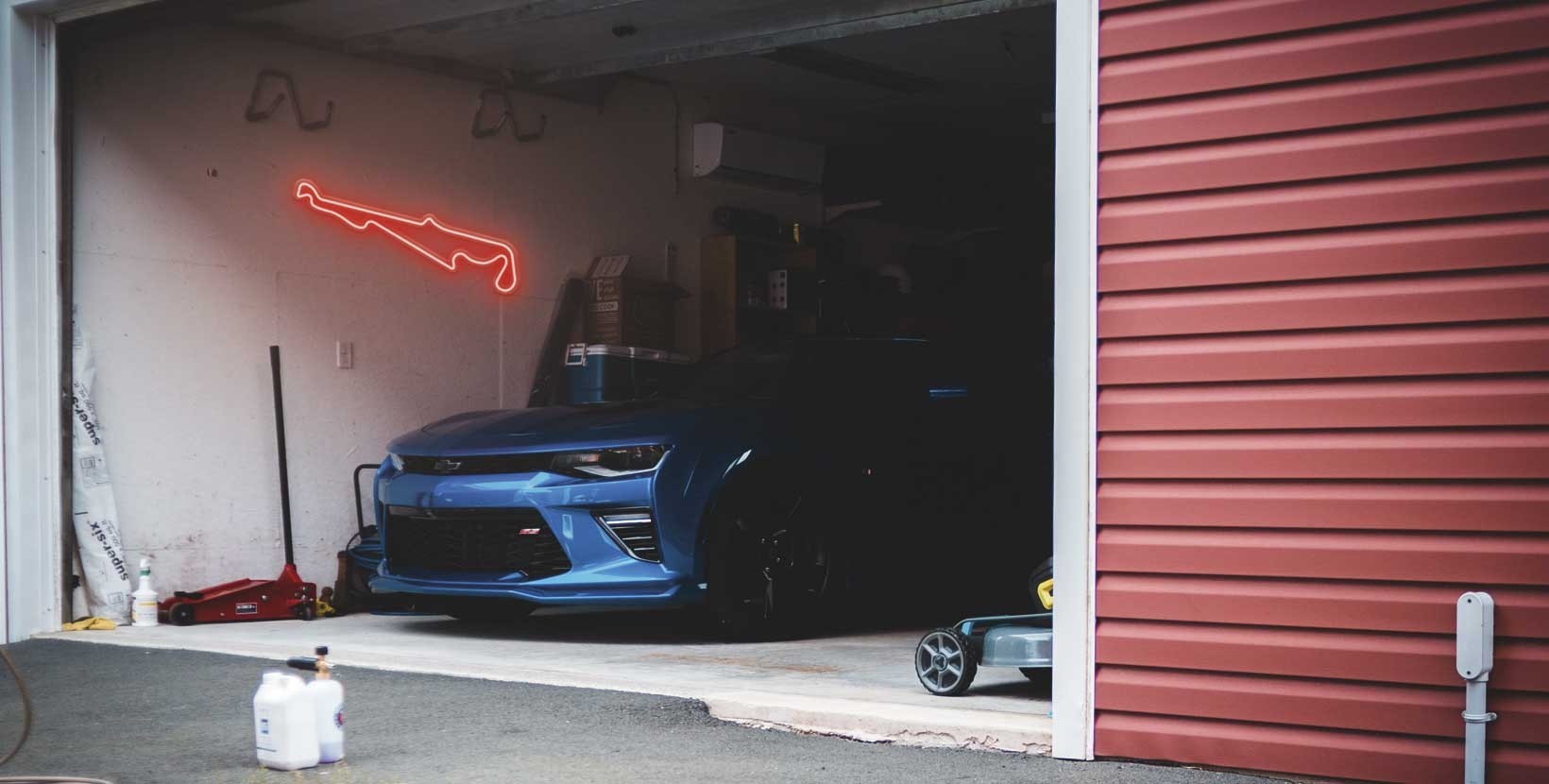 "Circuit Paul Ricard" Enseigne Lumineuse en Néon, Décoration