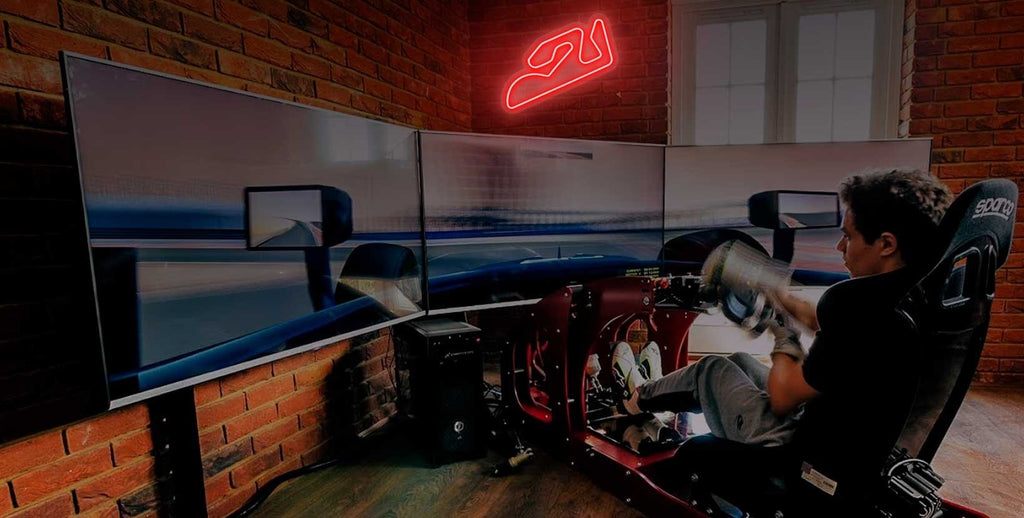 "Circuit RICARDO TORMO CHESTE" Enseigne Lumineuse en Néon, Décoration